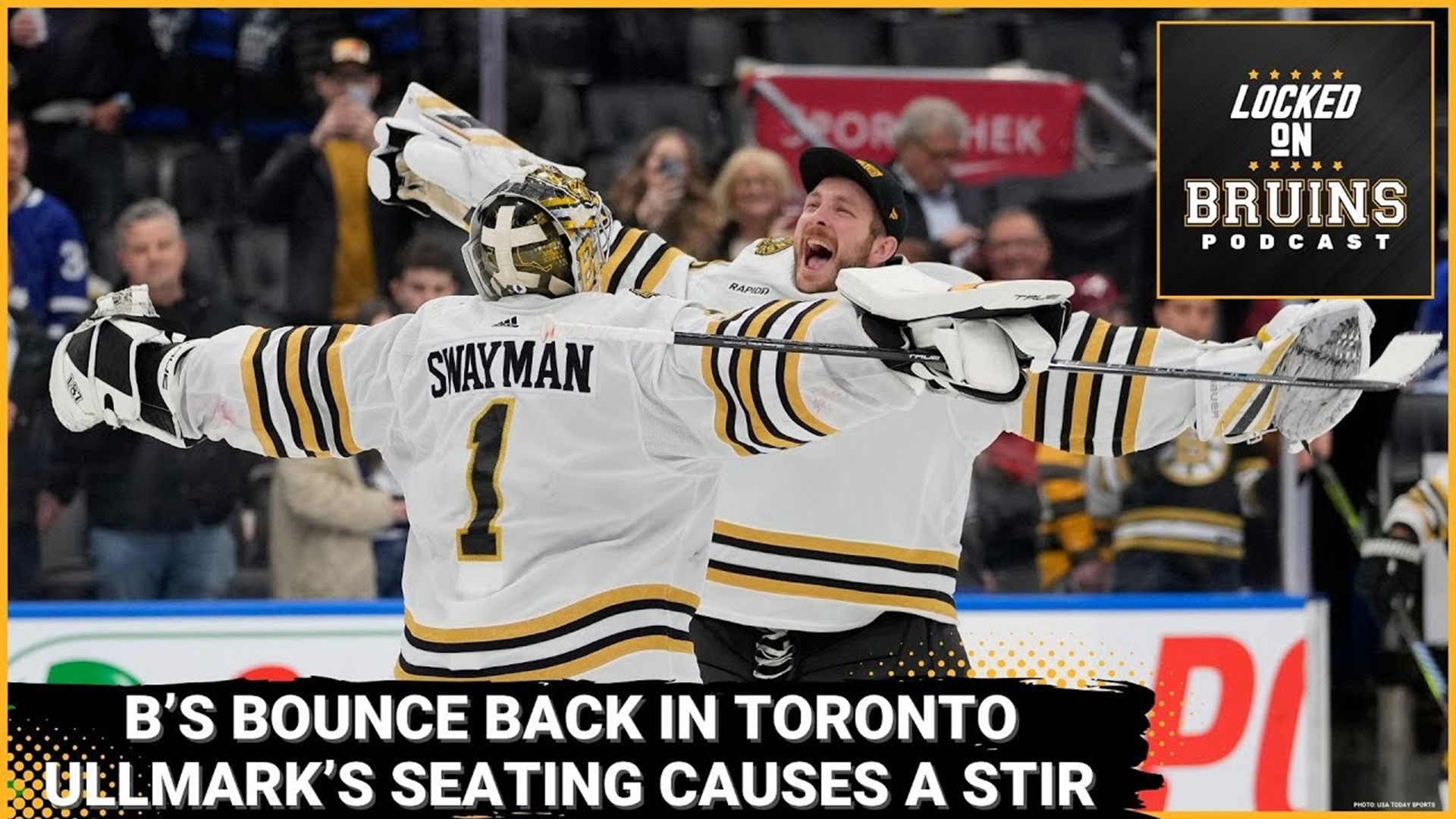 Bruins Bounce Back Vs. Leafs; Linus Ullmark's Seating Highlights NHL ...