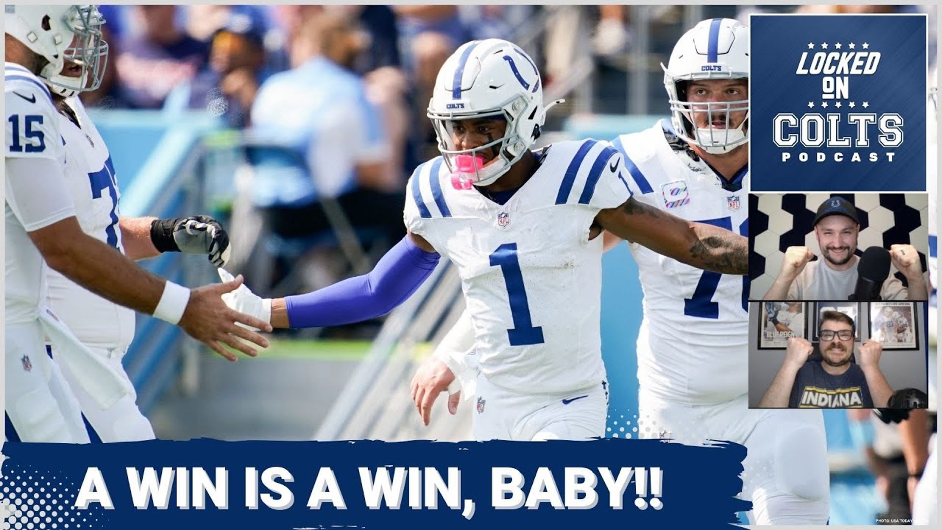 The Indianapolis Colts defeated the Tennessee Titans 20-17 for their first divisional win of the season. The Colts move to 3-3 on the year after the win.