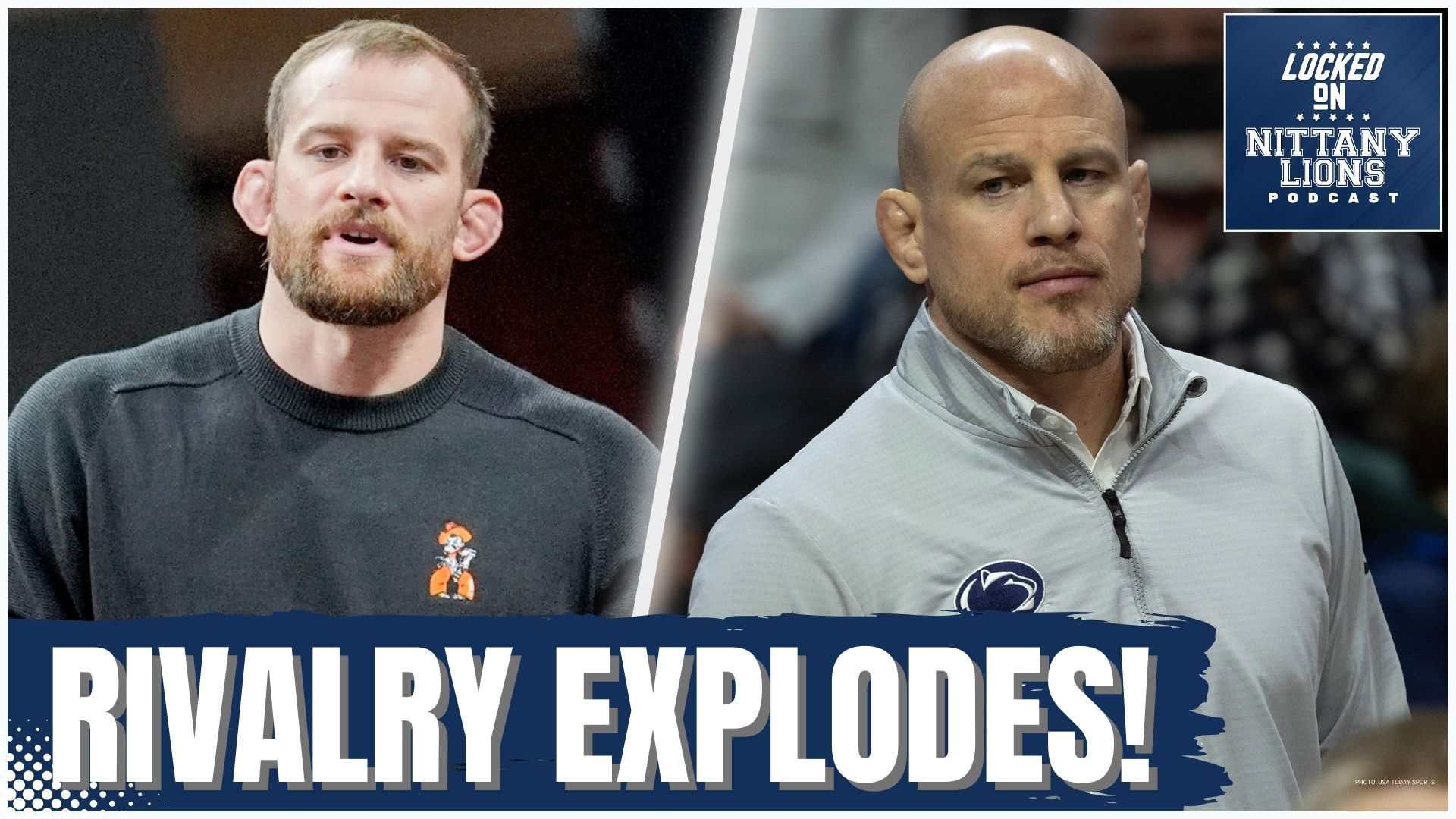 The Penn State Nittany Lions wrestling rivalry with Oklahoma State Cowboys is heating up! With recent transfers and coaching changes, college wrestling shifts.