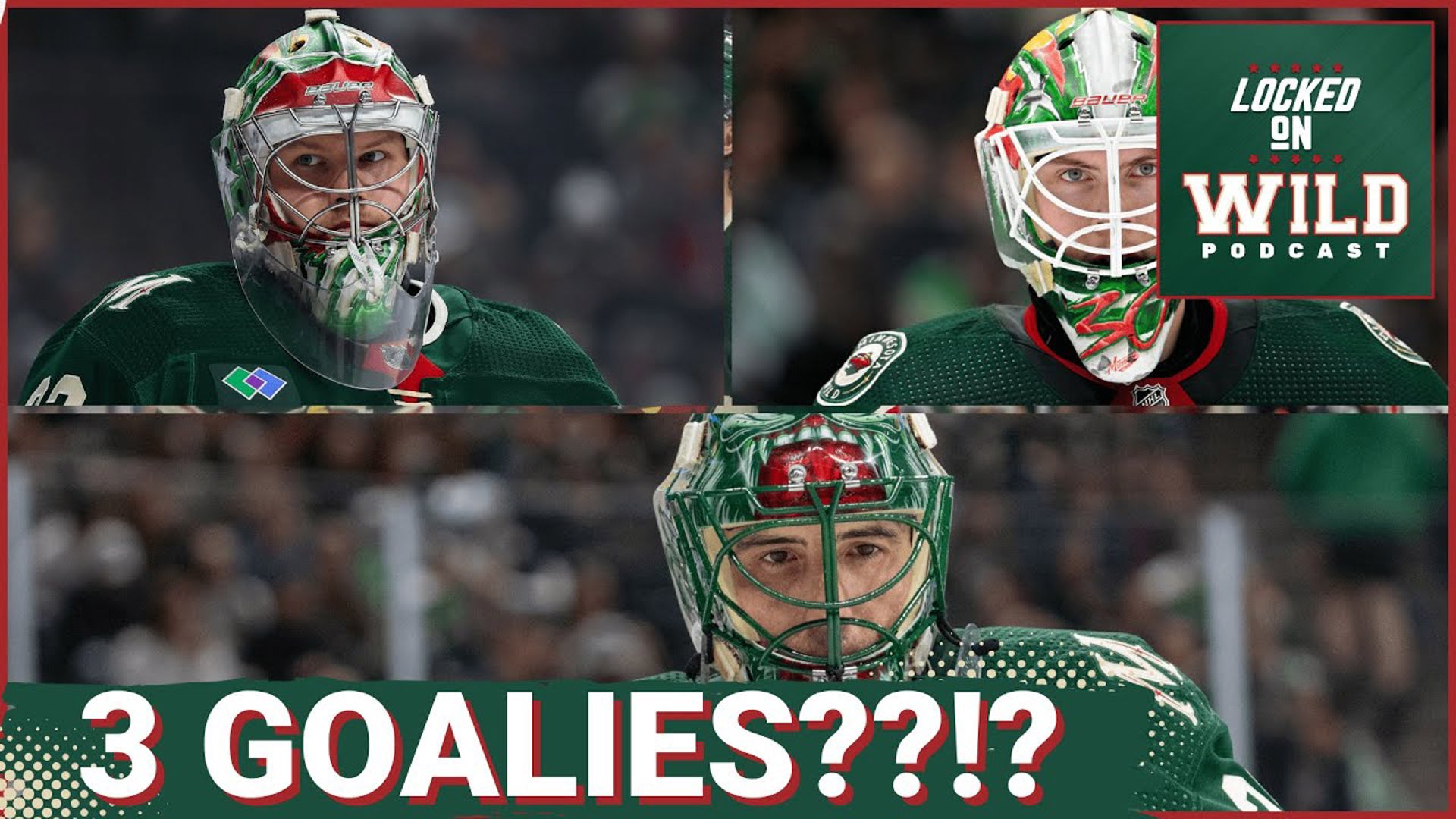 Are the Minnesota Wild Really Leaning toward a Three Goalie Rotation?