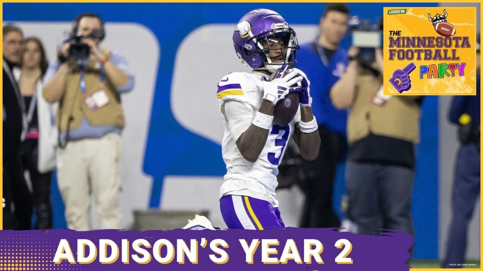 This is Jordan Addison's Year 2 CEILING - The Minnesota Football Party ...