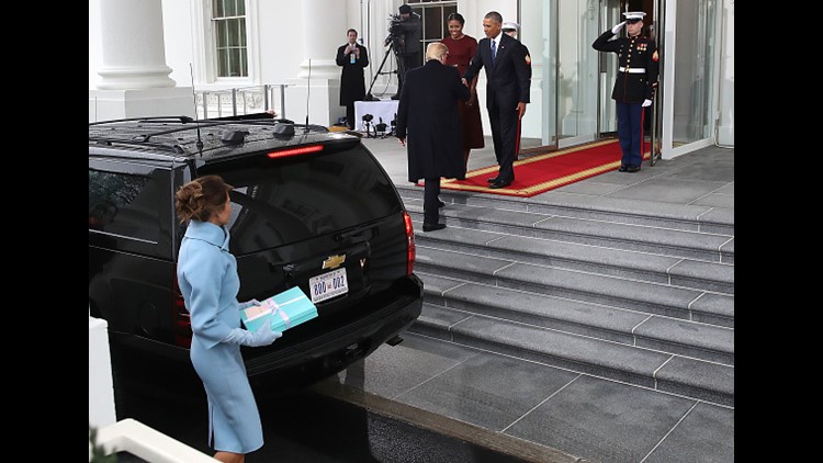 Michelle Obama reveals what was in that Tiffany's gift from Melania Trump |  <a href=