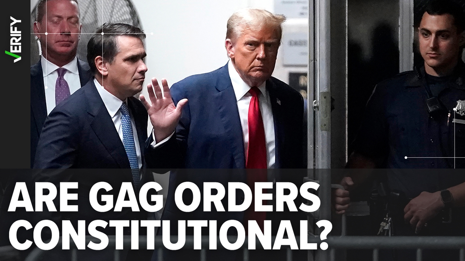 After Trump was fined for violating a gag order, VERIFY readers asked if gag orders violate the First Amendment. Here’s what the Supreme Court has said.