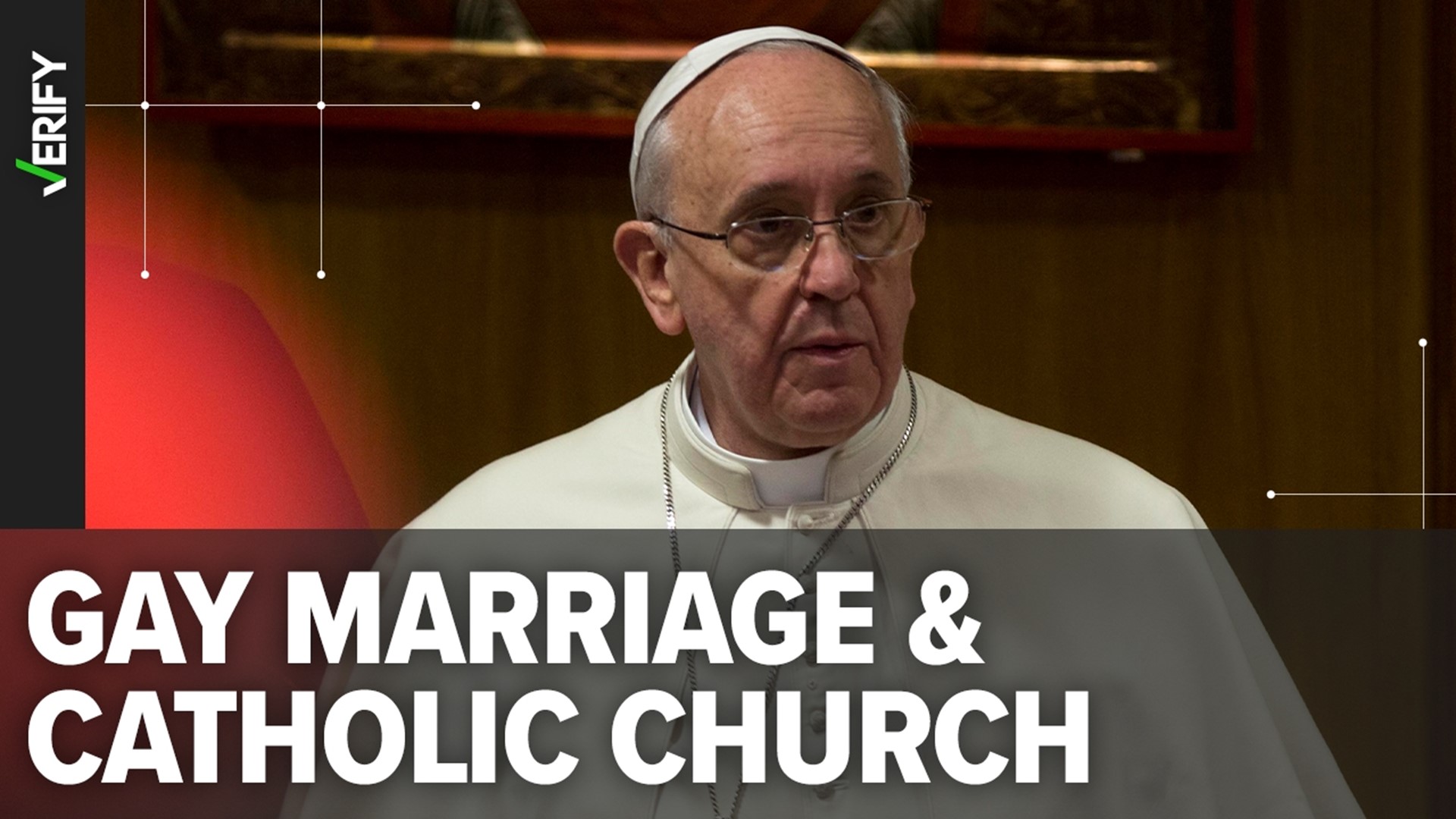 No, the Catholic Church has not changed its stance on same-sex marriage