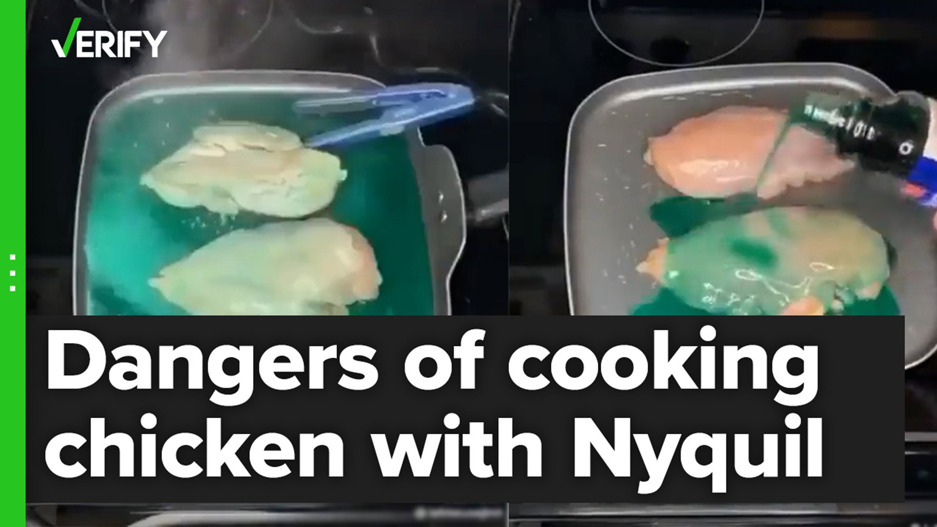 The FDA is warning against a social media challenge dubbed “sleepy chicken” where people cook chicken in NyQuil and other cough and cold medicines.