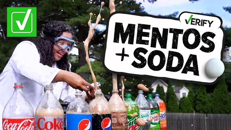 Yes, putting Mentos into any soda can make it explode