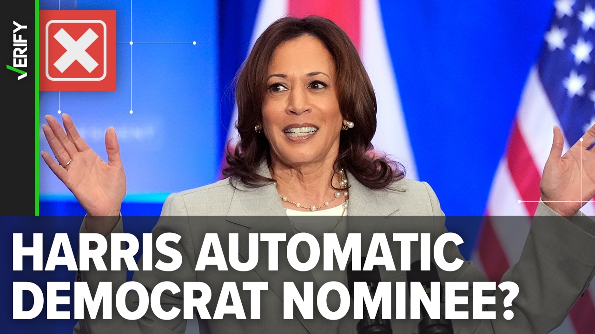 President Biden dropped out of the 2024 presidential race and said Vice President Kamala Harris should replace him. But she’s not guaranteed to be the new nominee.