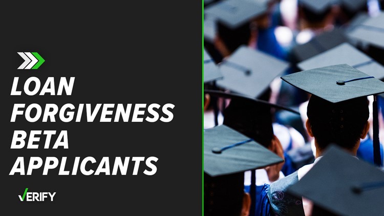 No need to reapply for loan forgiveness now that it is official if you applied in the beta version