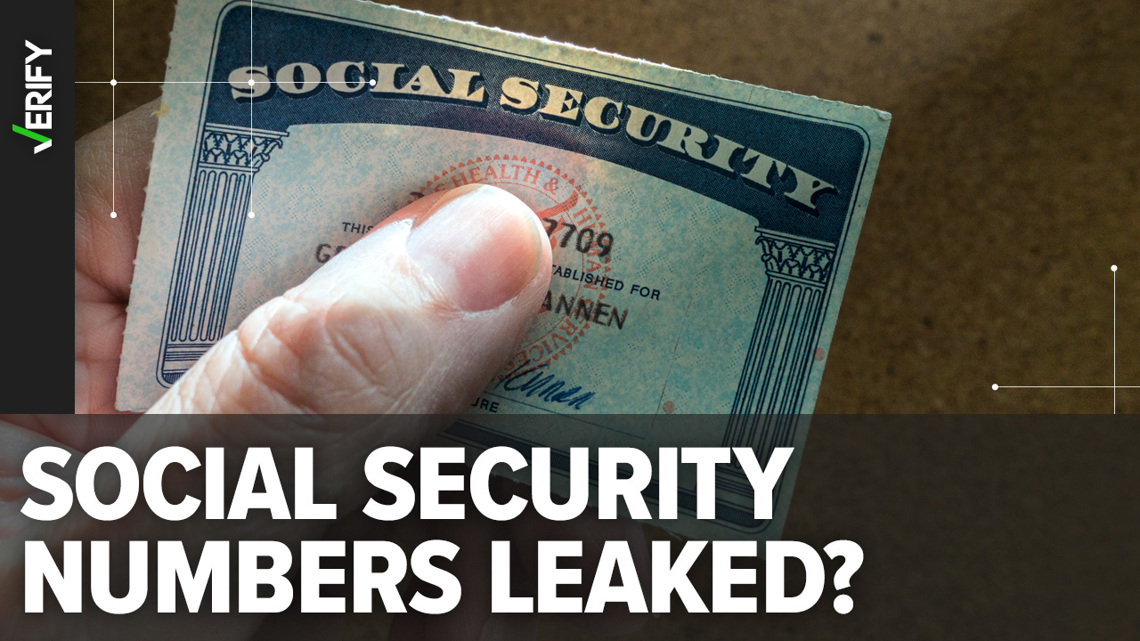 Did Social Security numbers get leaked? What we can VERIFY | wbir.com