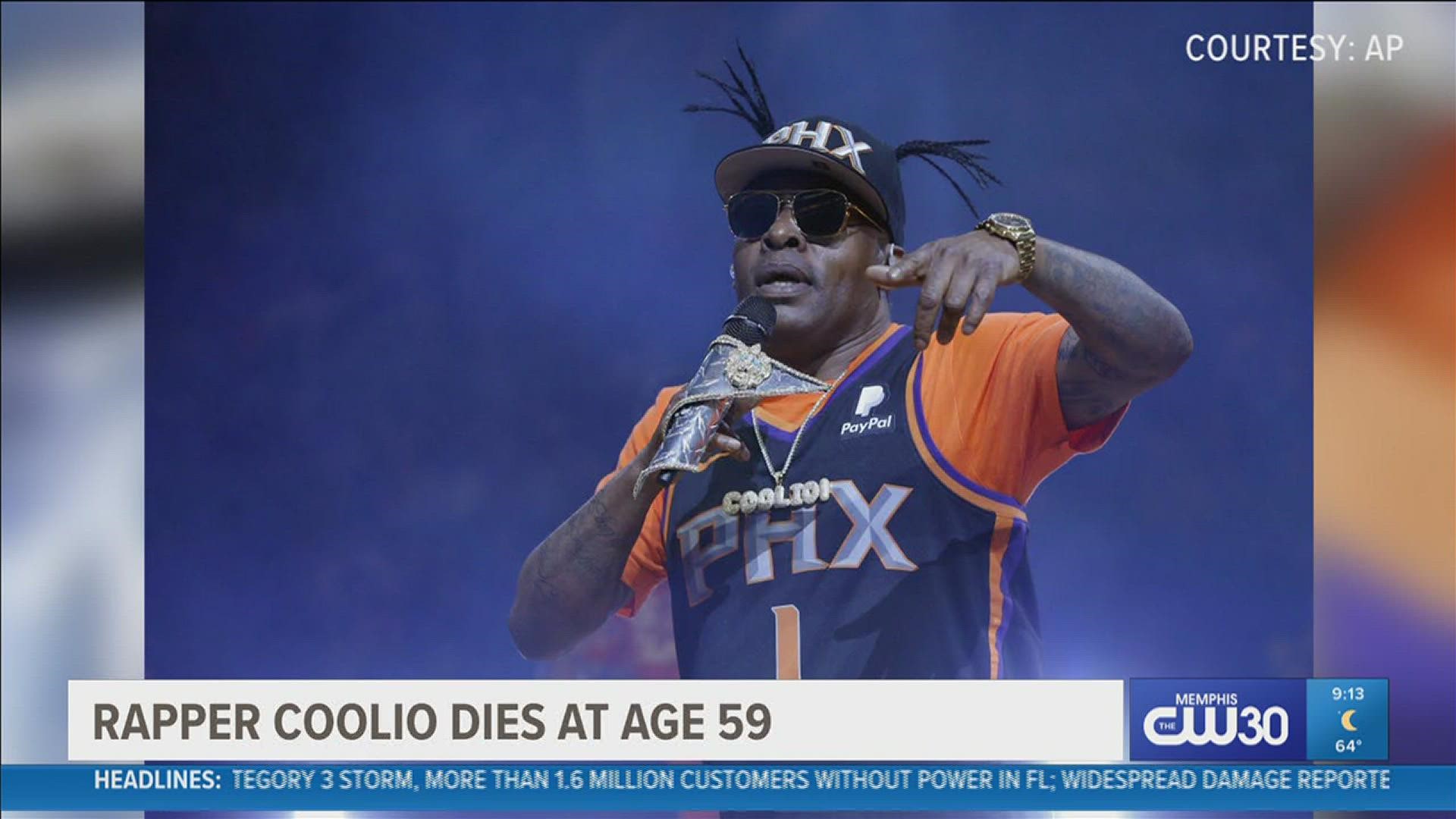 Coolio died at the Los Angeles home of a friend, longtime manager Jarez Posey told The Associated Press.
