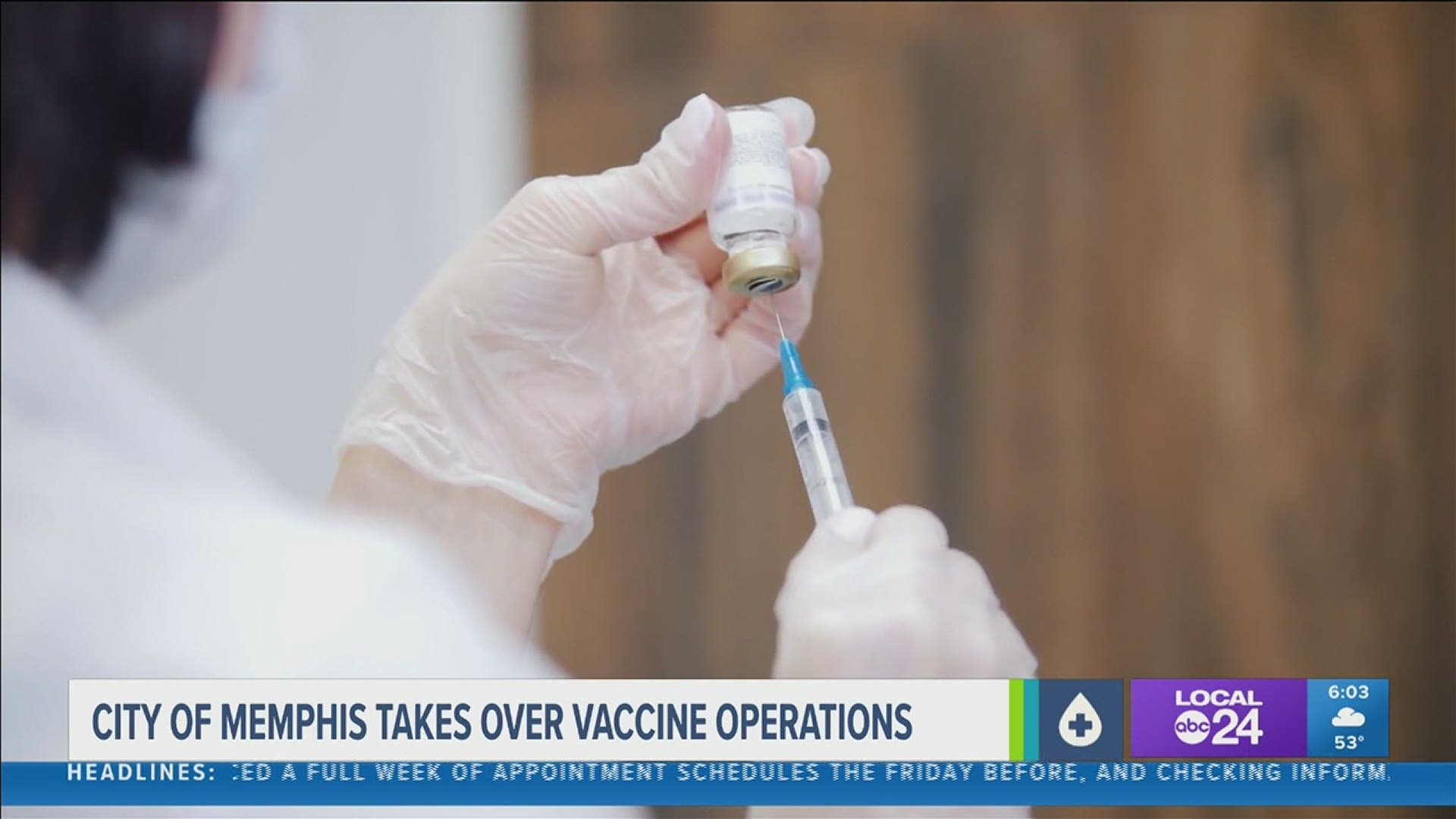 The city is taking over most vaccine operations from Shelby County Health Department after investigators found tens of thousands unused doses, more than 2,400 wasted