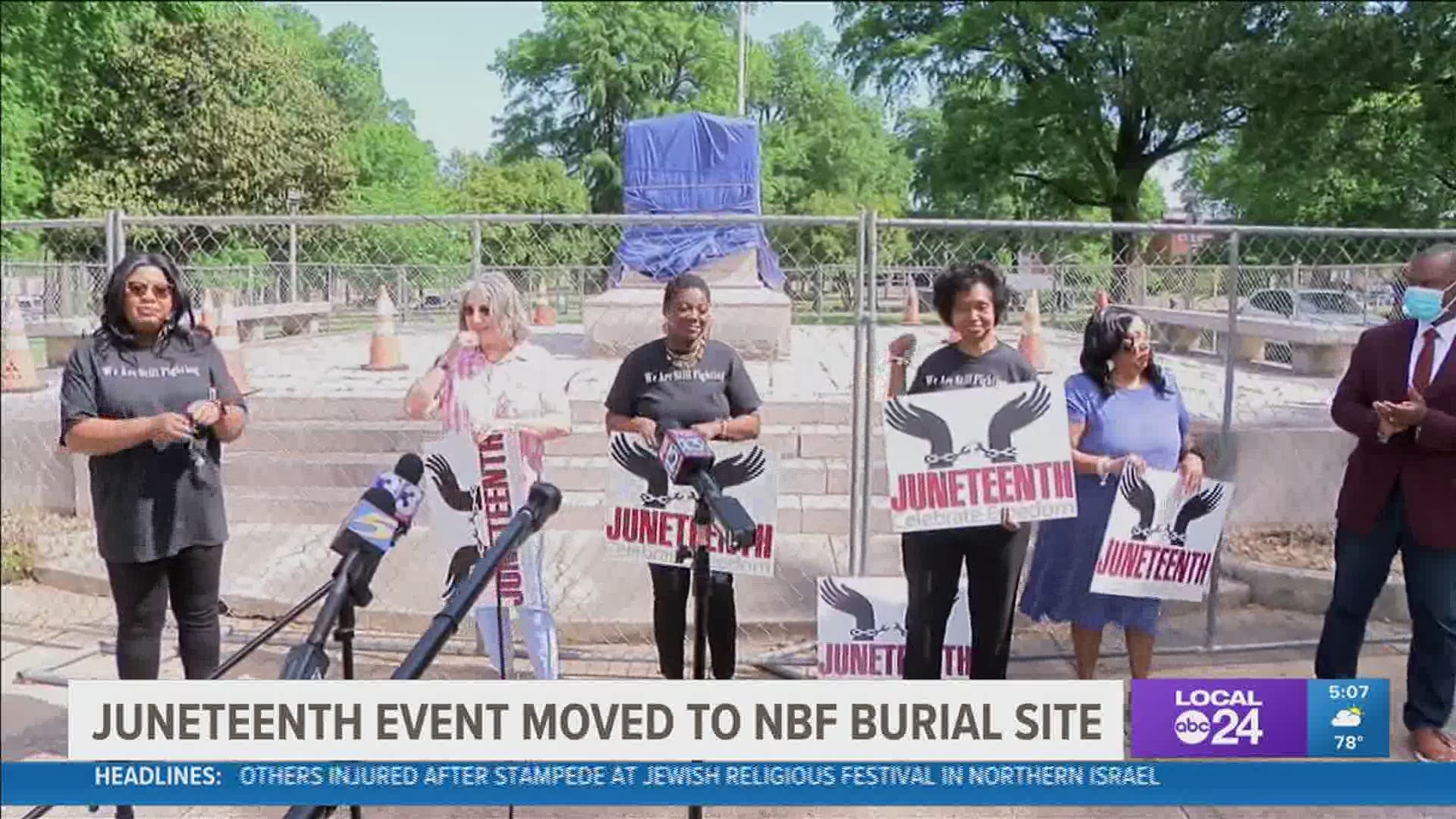 Memphis' Juneteenth is relocating from Robert Church Park downtown to the Health Sciences Park in the Medical District.