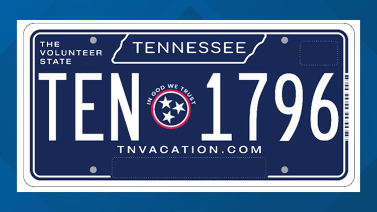 Here's what to know about getting Tennessee's new license plate