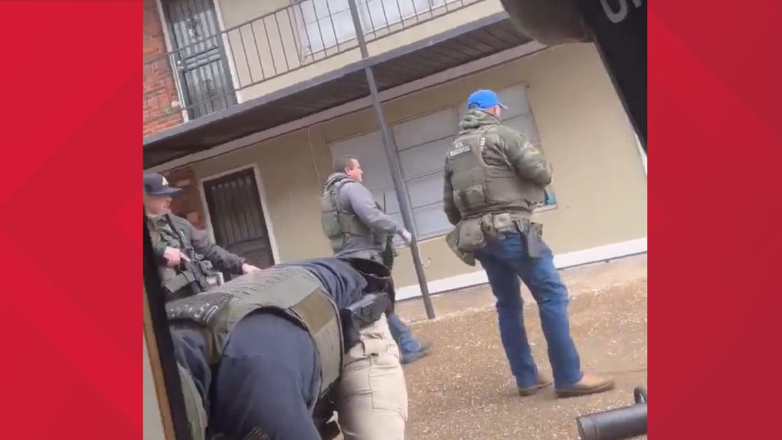 U.S. Marshals respond to viral video of federal agent kicking dog in Memphis