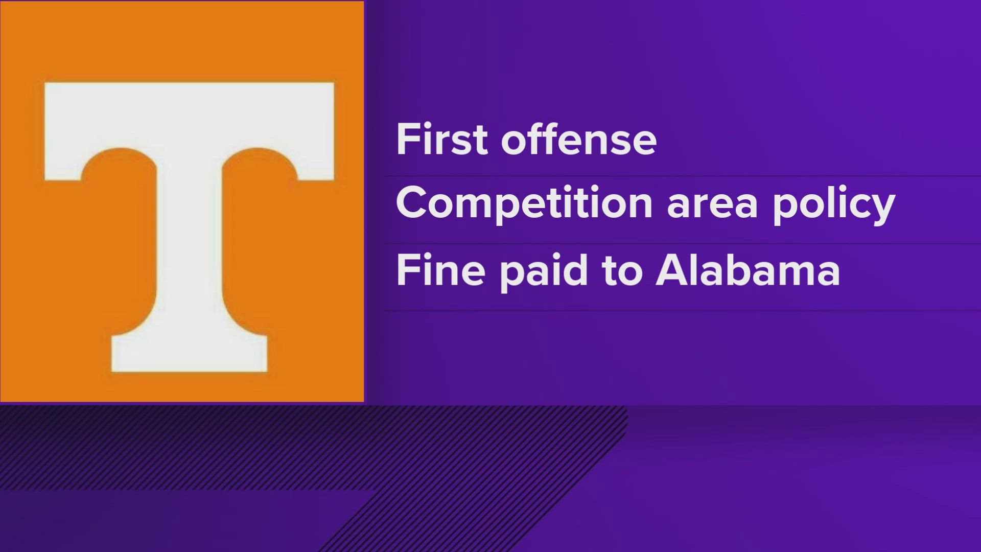 "For the safety of participants and spectators alike, at no time before, during or after a contest may spectators enter the competition area," the SEC said.