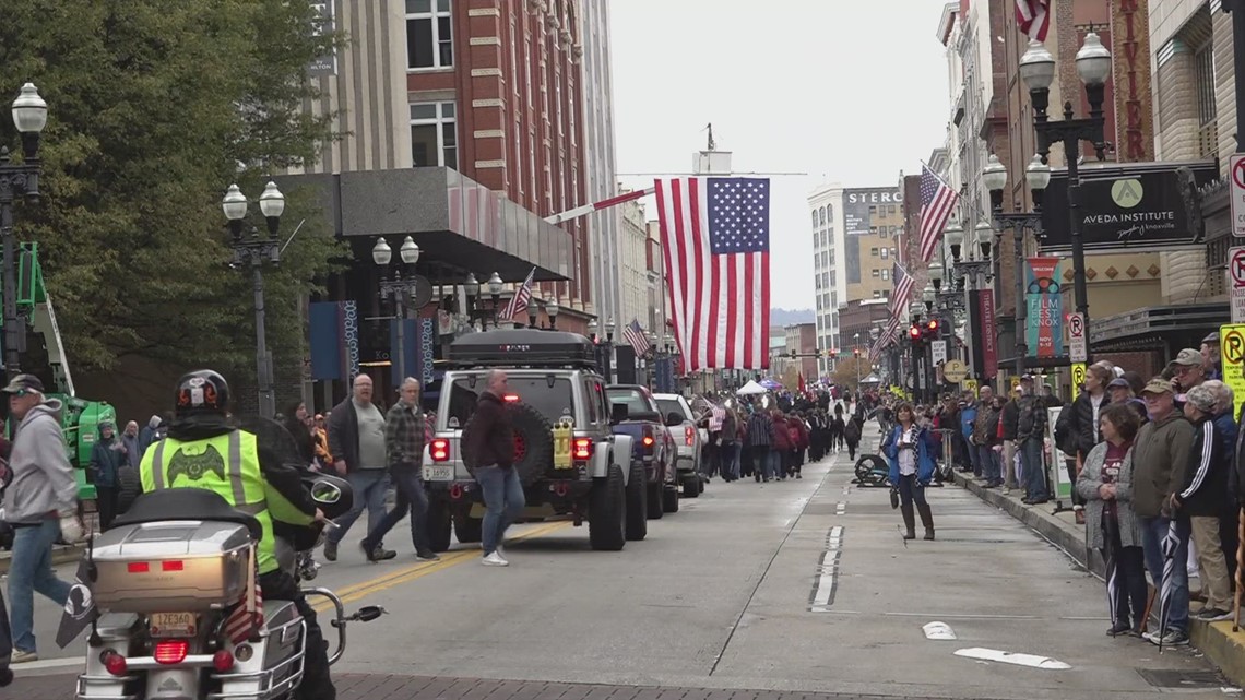 Knoxville celebrates 98th Veterans Day parade