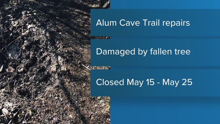 GSMNP: Alum Cave Trail closing during weekdays for repairs