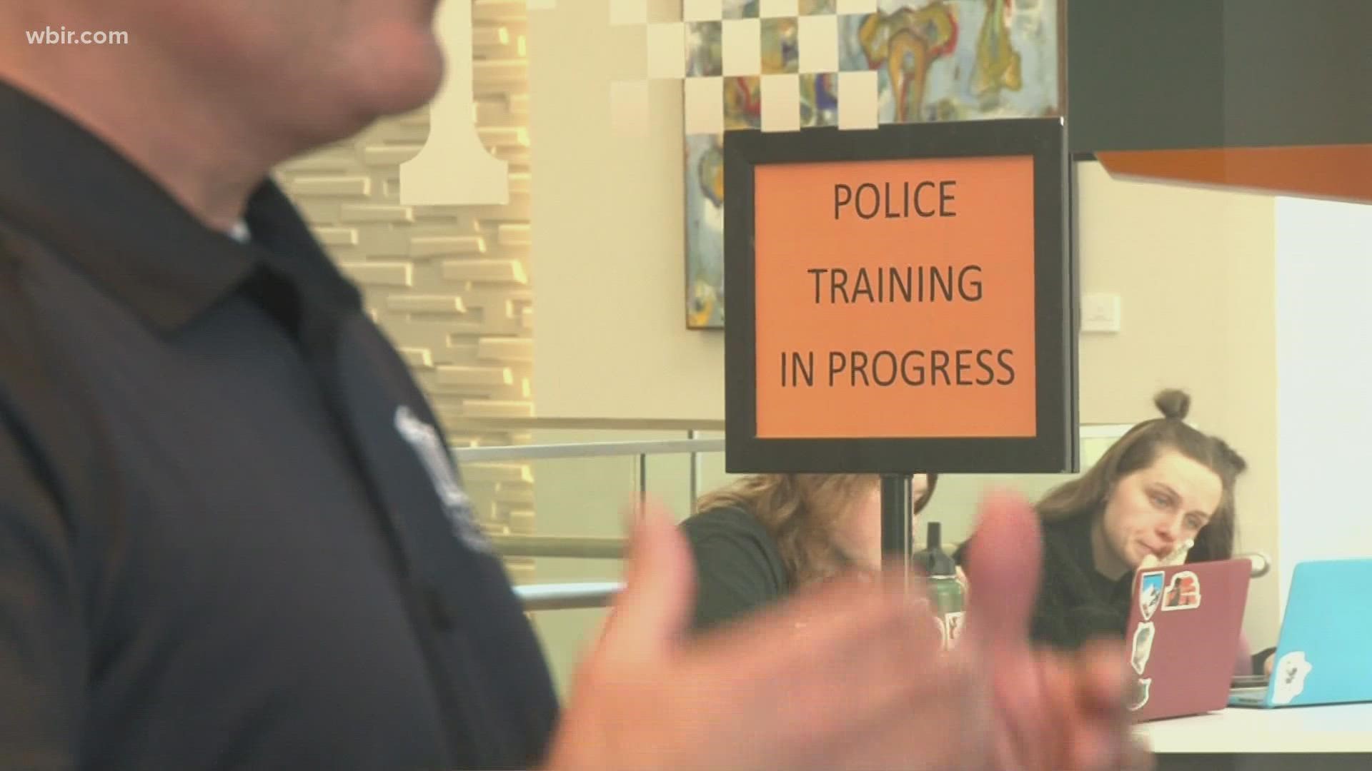 The University of Tennessee Police Department co-hosted a national training program that shows police how to defuse incidents involving people in crisis.