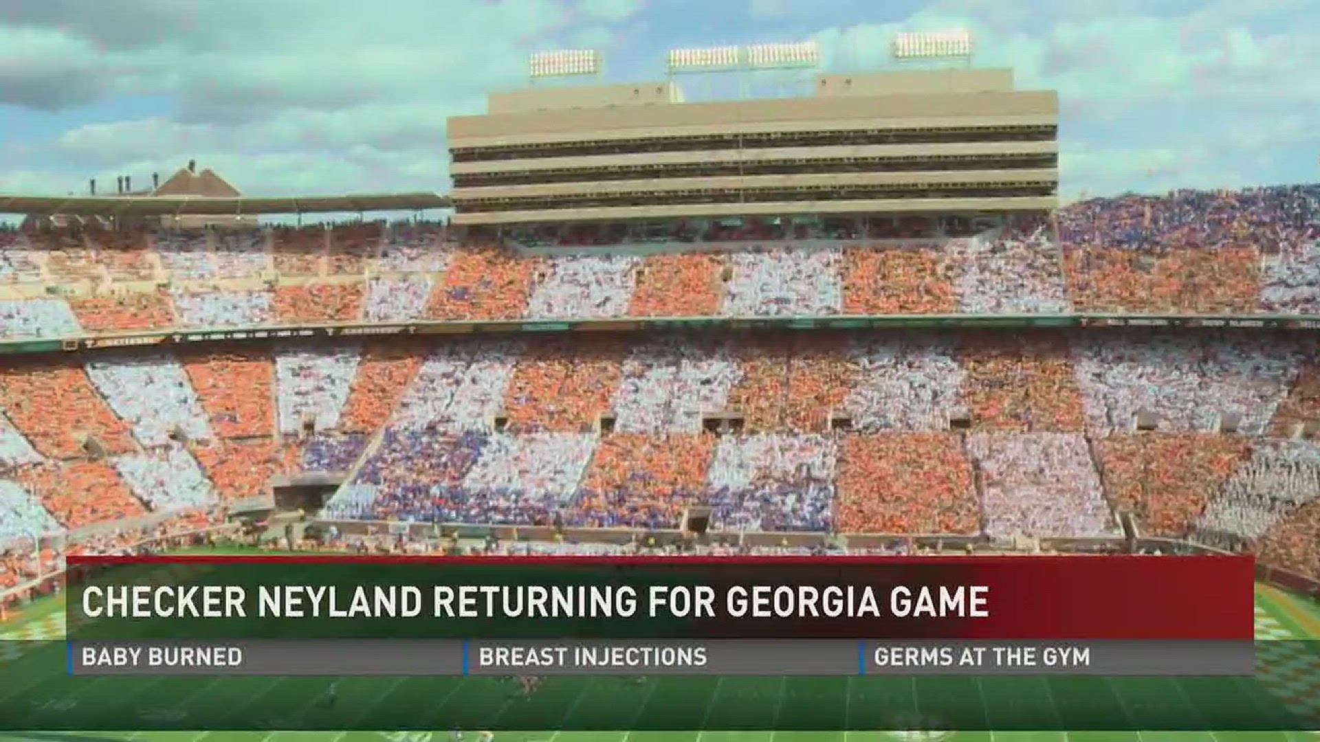 Sept. 25, 2017: Vols fans will checker Neyland for the upcoming Georgia game.