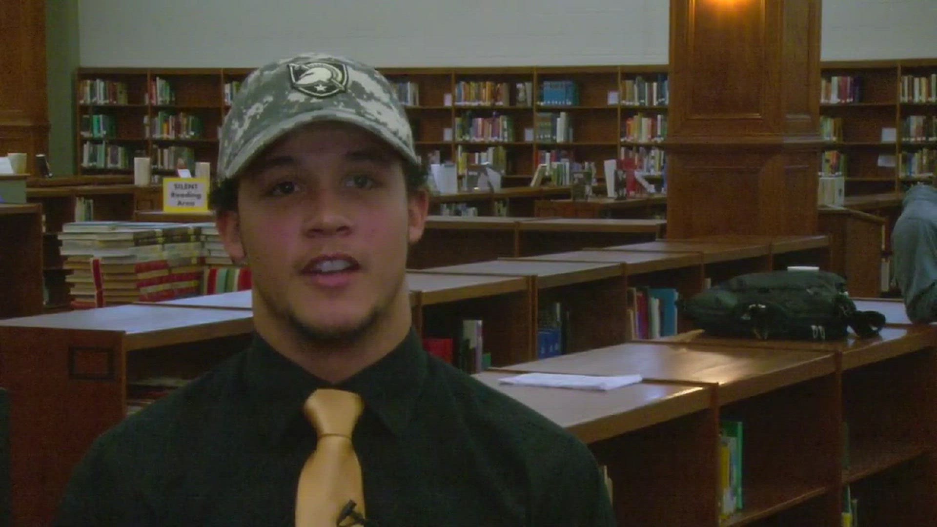 Stephens will continue his football career at Army.