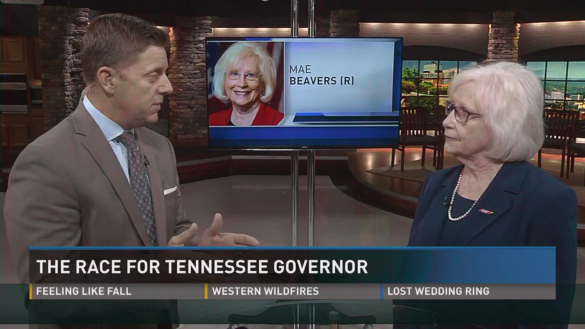 Sen. Mae Beavers talks about her run for governor.
