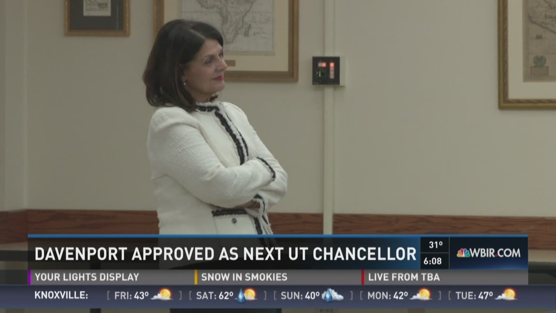 Dec. 15, 2016: Beverly Davenport will be the next chancellor at the University of Tennessee Knoxville.