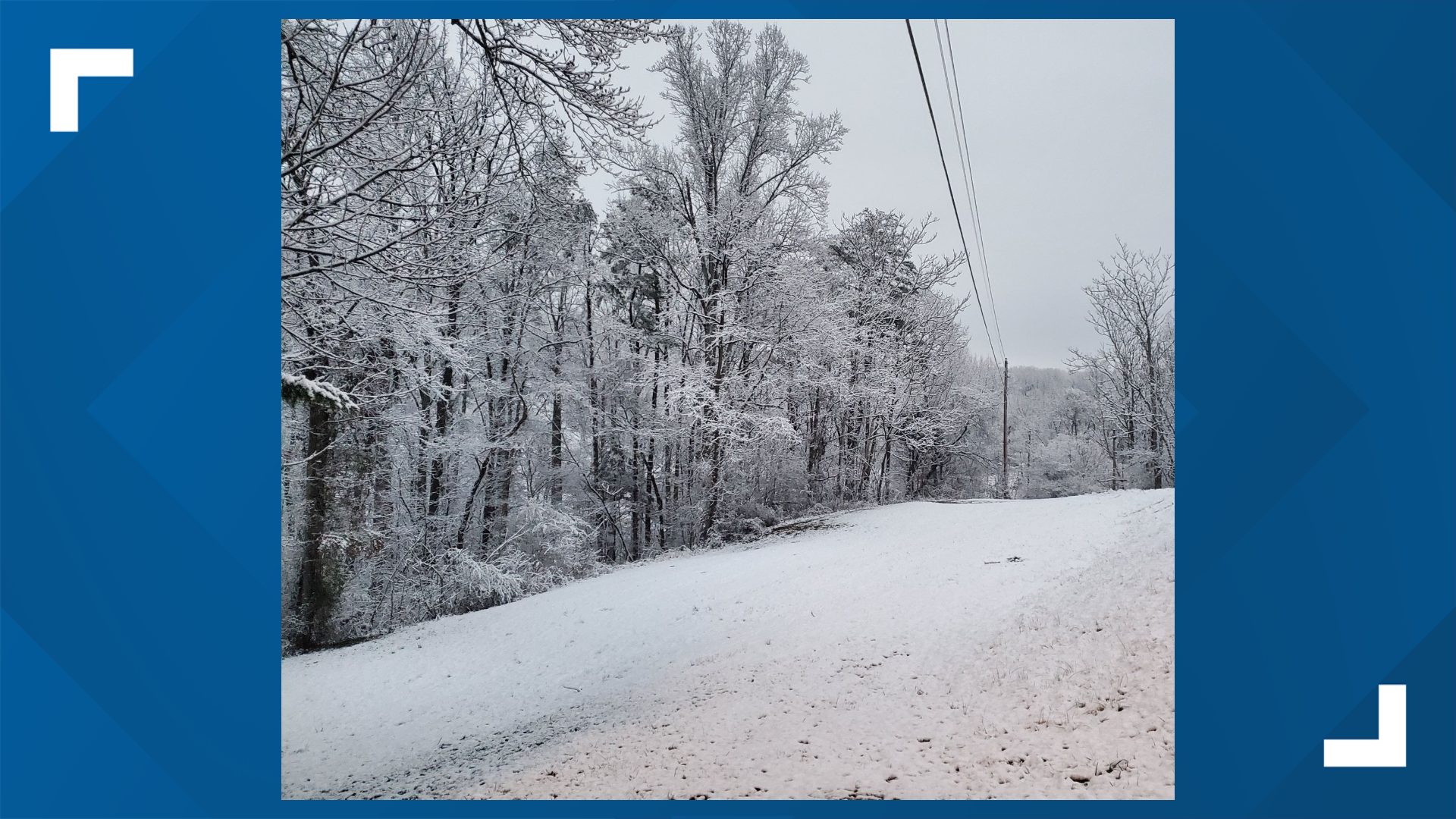 A snowy day across many parts of East TN | wbir.com