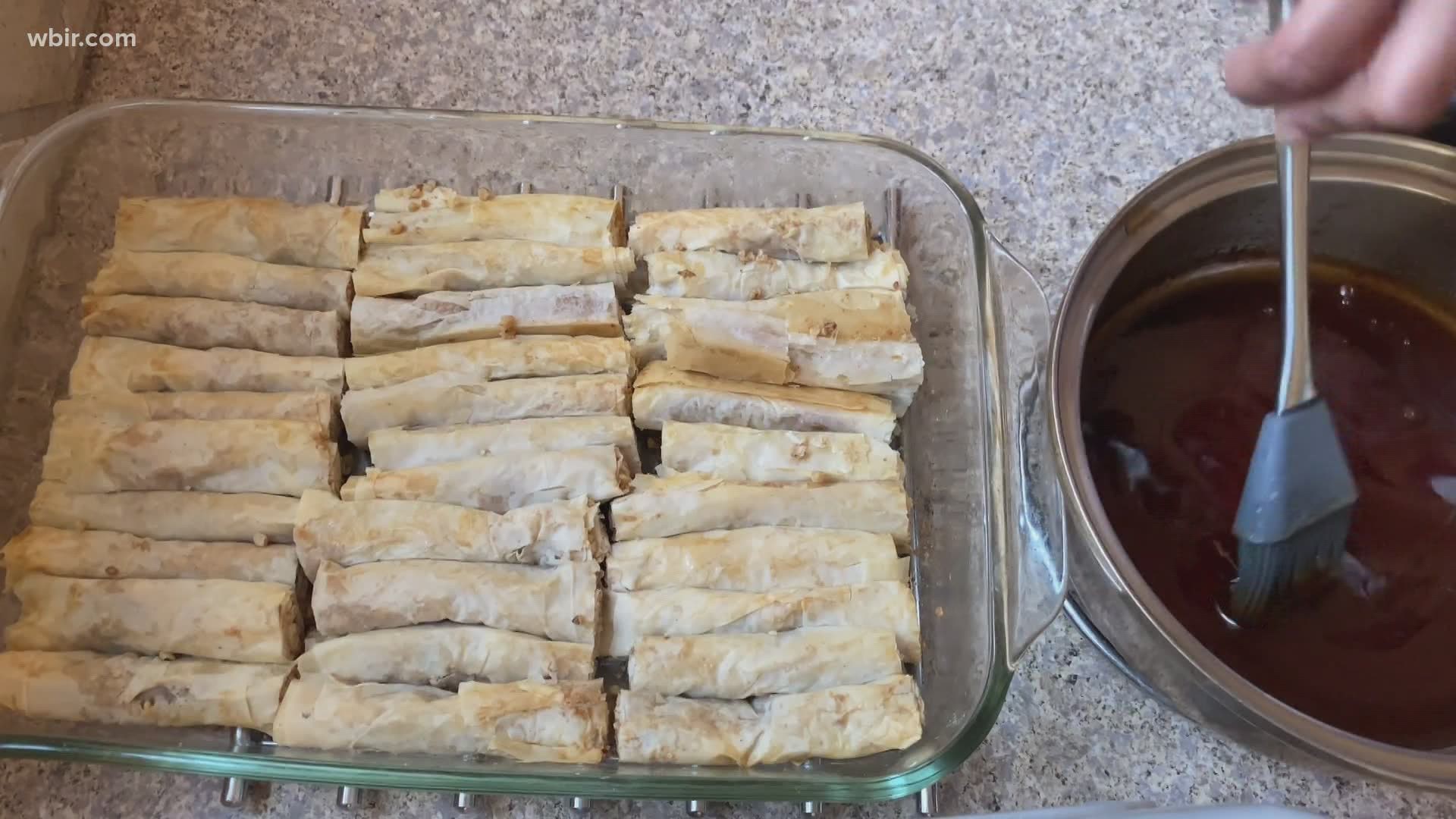 Chef Jes Thomas shares a recipe for an Indian Style Baklava. Follow Jes on Instagram: @jessoulfood. Nov. 24, 2020-4pm.