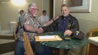 Service & Sacrifice: Soldier reunited with hero who rescued him