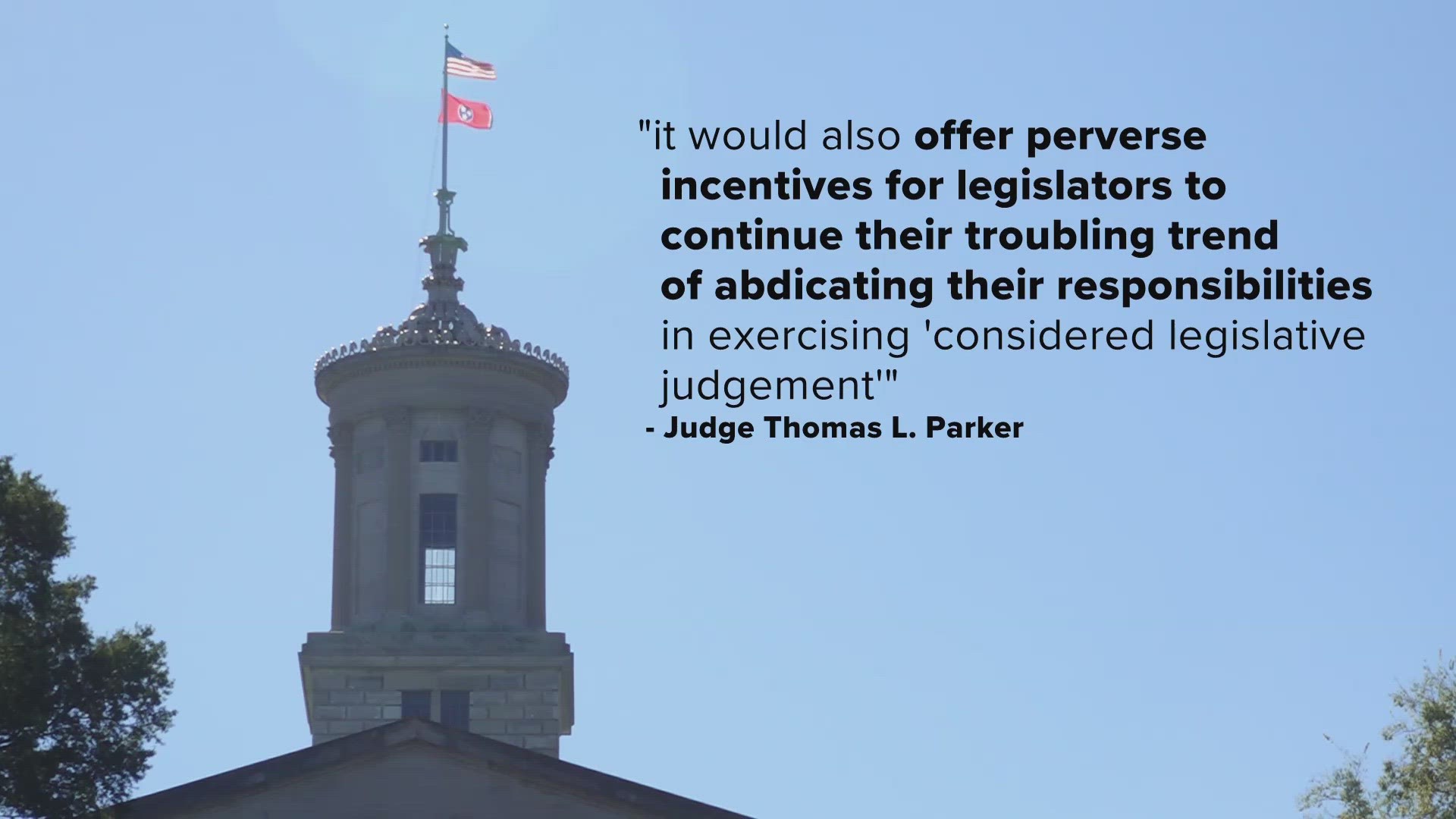 The judge ruled that the anti-drag law violated the First Amendment of the U.S. Constitution.