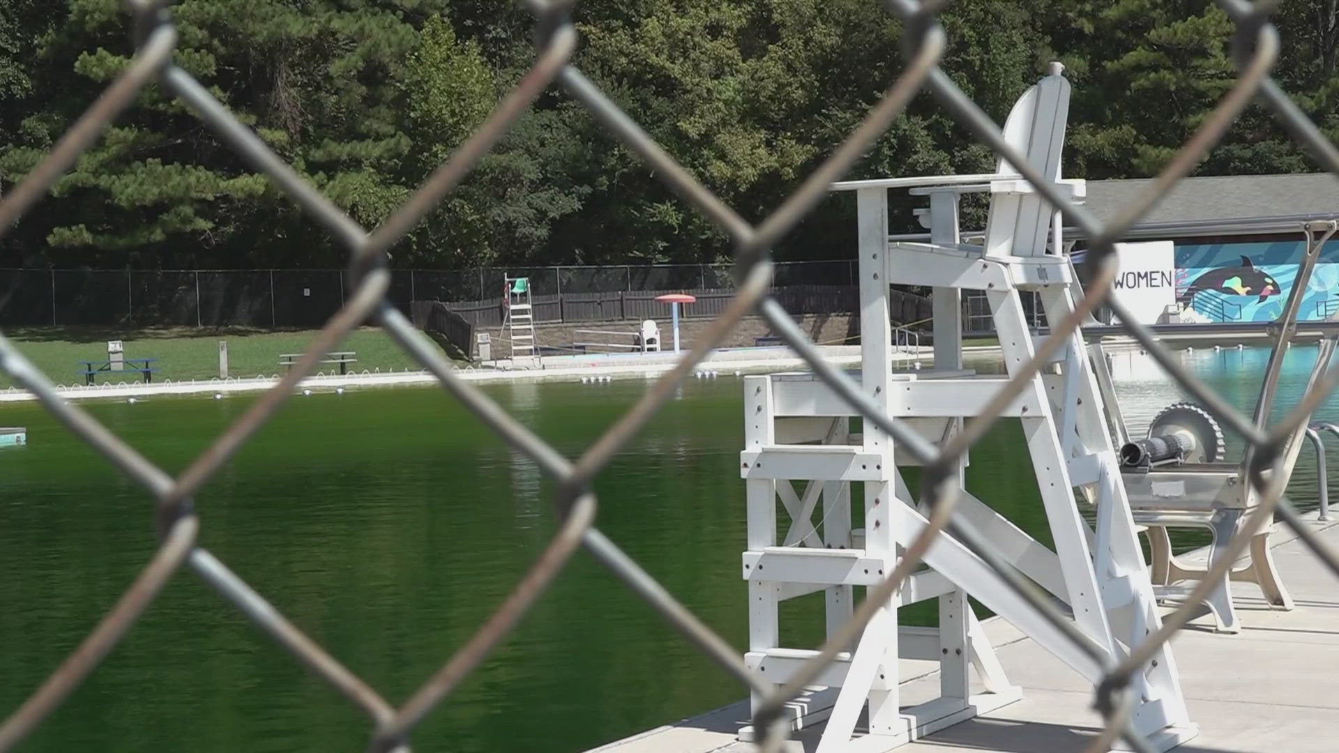 The city has gone back and forth on demolishing the pool due to the number of problems it has. But the community is working to save it.