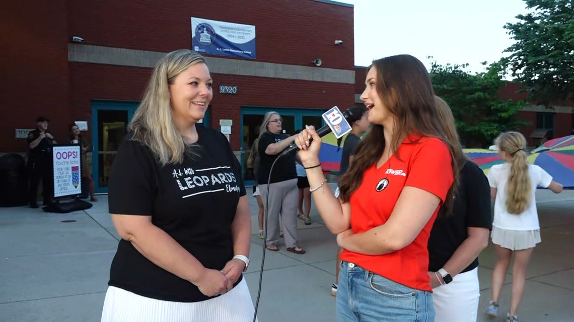 A.L. Lotts Elementary in West Knoxville, honored as a five-time Tennessee Reward School, showcased its spirit and creativity during the final Cool Schools visit.