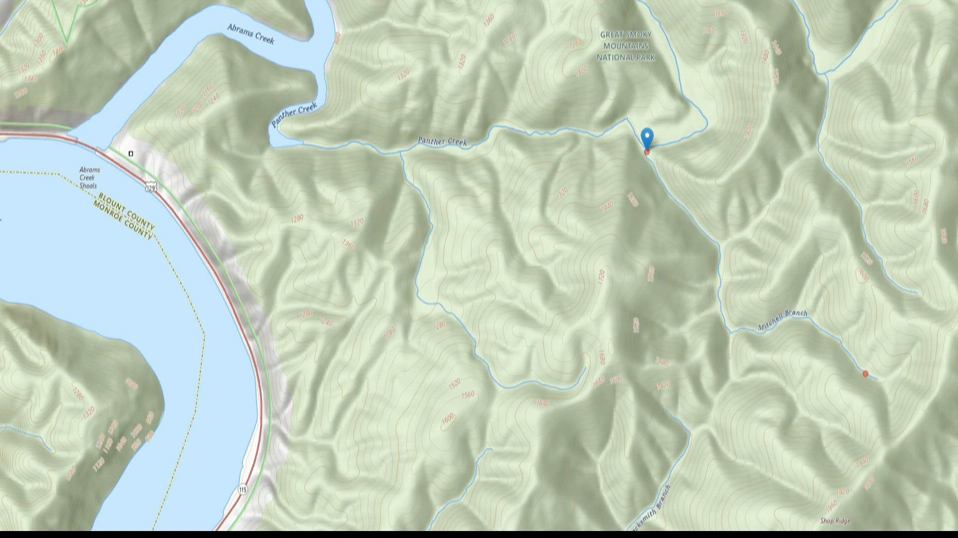 In Stream Media Example Tennessee warns against eating fish from Mitchell Branch Stream due to ...