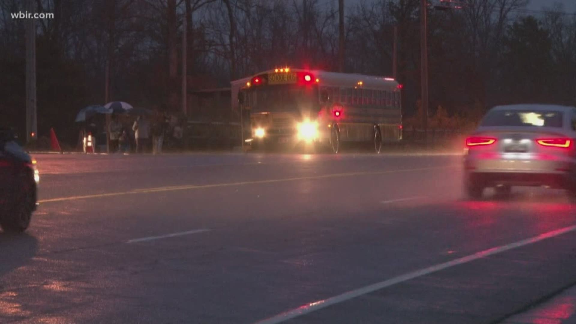 Drivers pass school buses all the time, but Knoxville Police said many drivers may not realize they're breaking the law.
