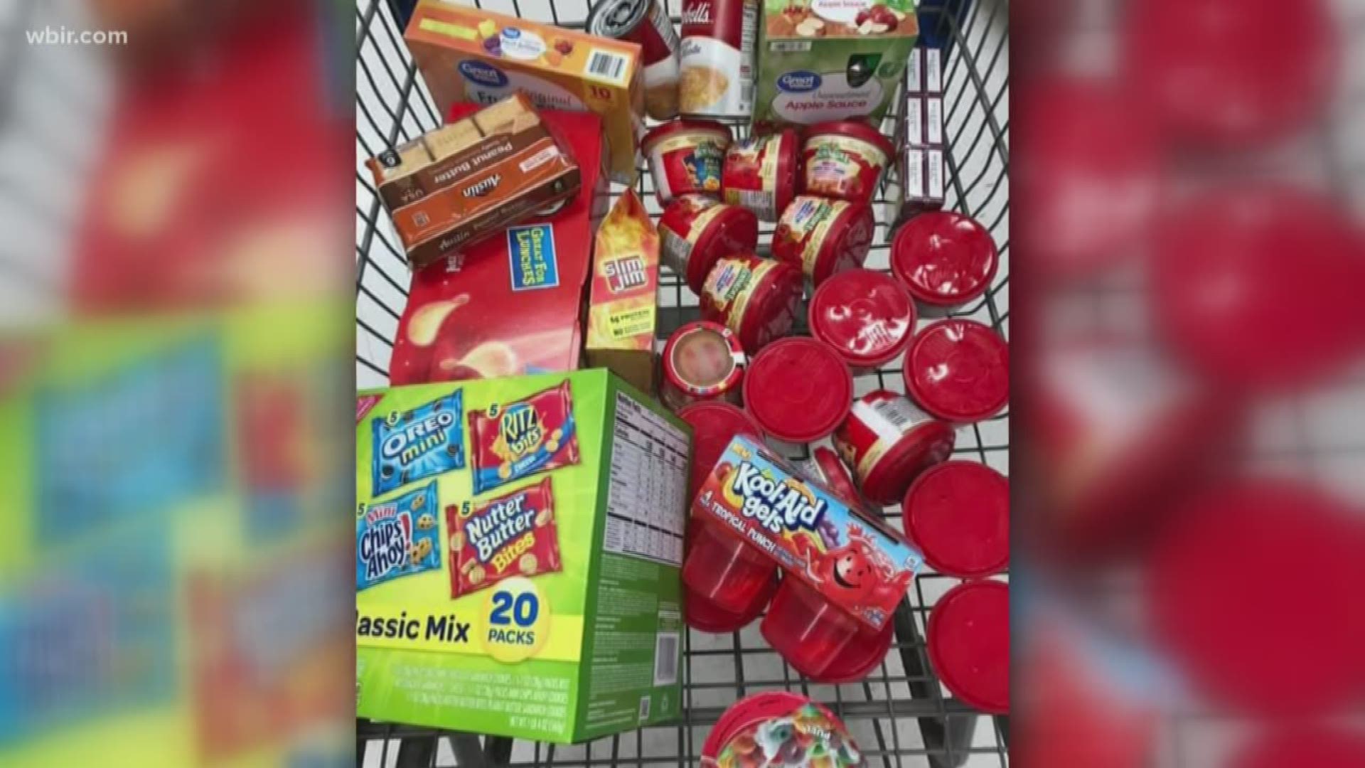 A Campbell County teacher is going viral for her social media post about food insecurity.