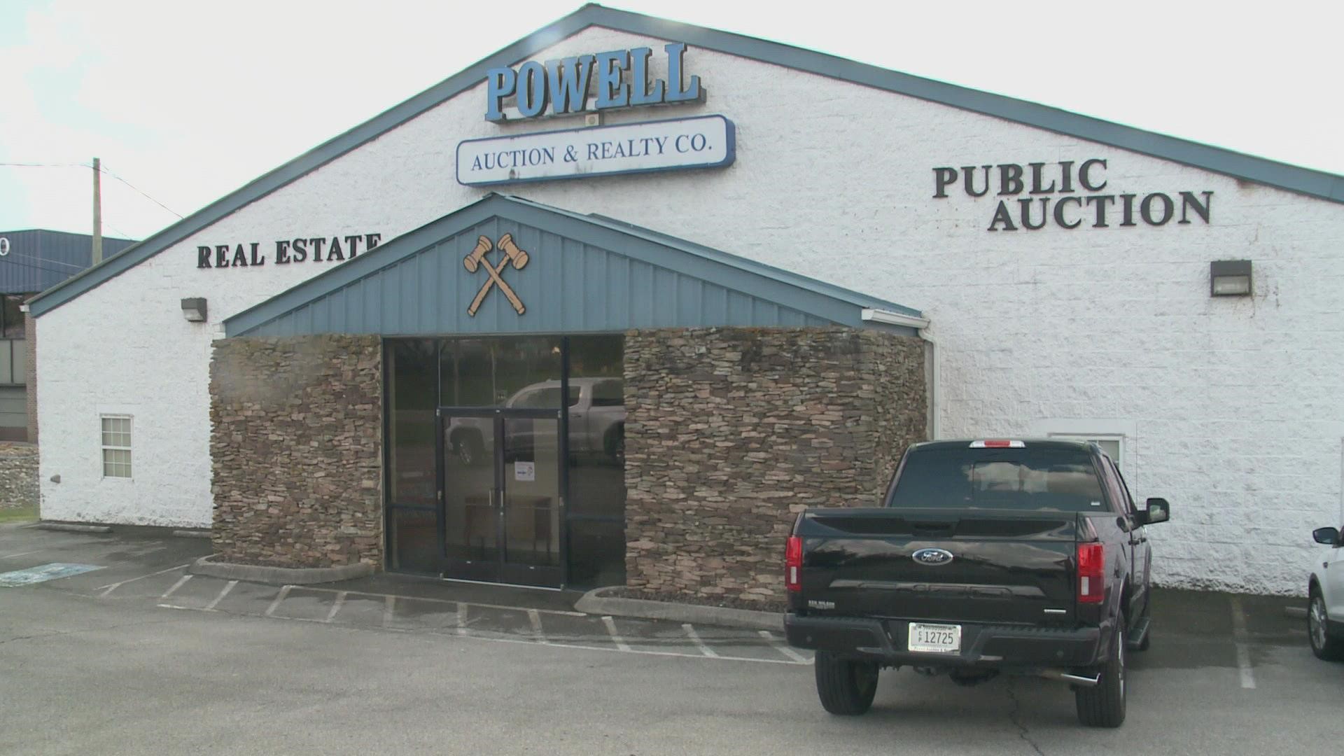 A ransomware attack froze local companies and auction houses, including Powell Auction.