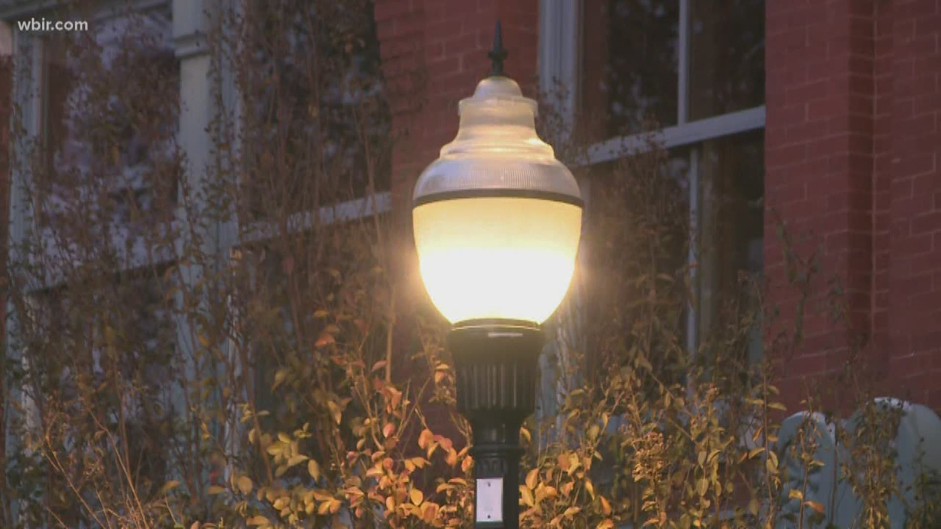Knoxville leaders celebrated the finish of the streetlight project across the city after more than a year of work.
