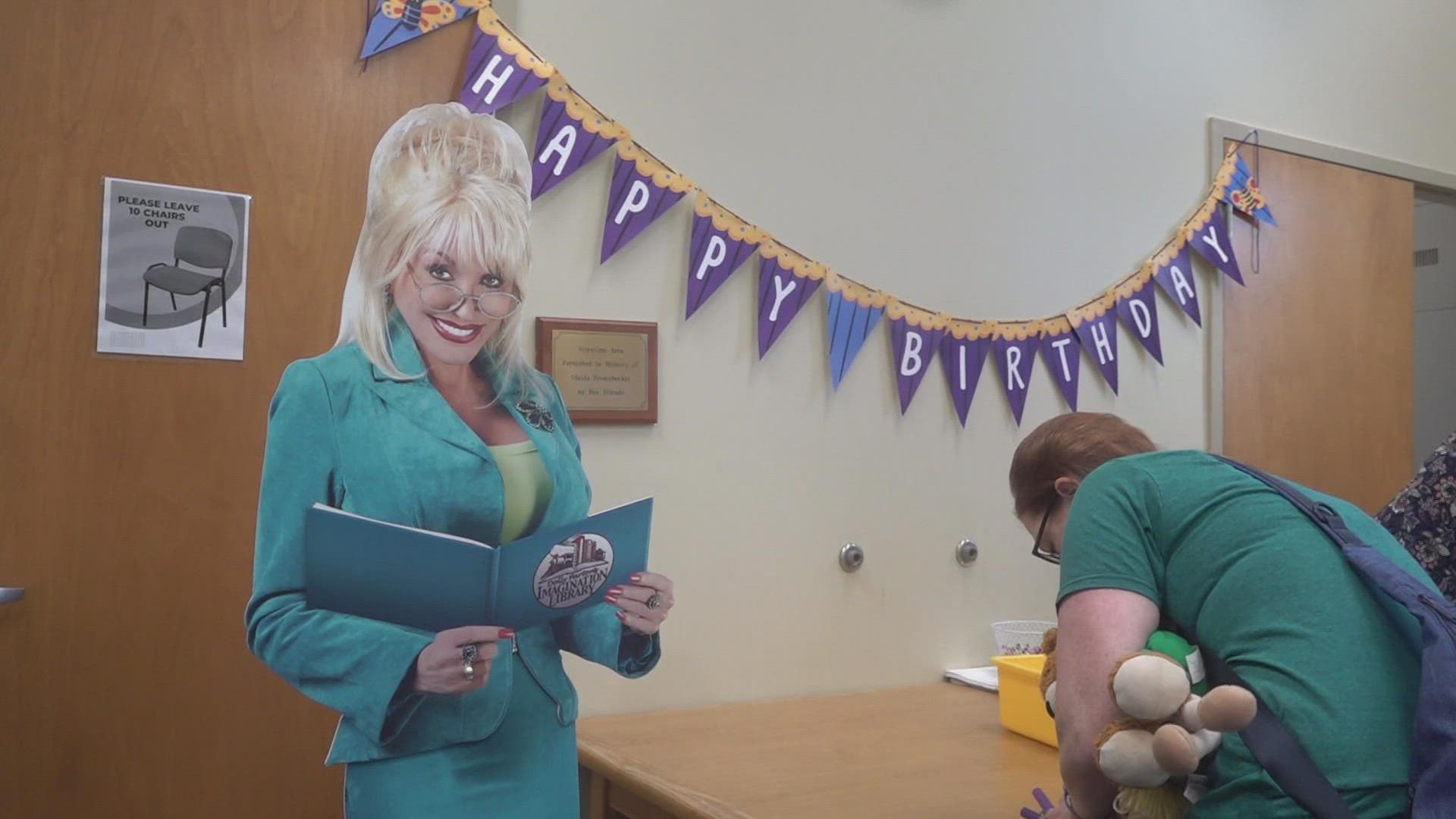 The Knox County Public Libraries honored Dolly on her birthday with events at its several branches.