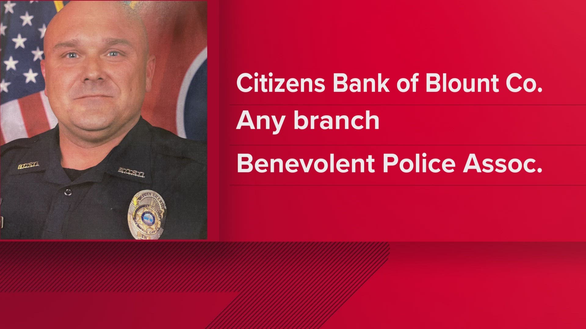 The public can donate to the fund at any Citizens Bank of Blount County branch.