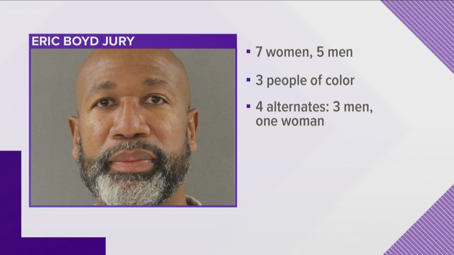 Lawyers picked seven women and five men. There are three people of color. Four people will serve as alternates, including three men and one woman.