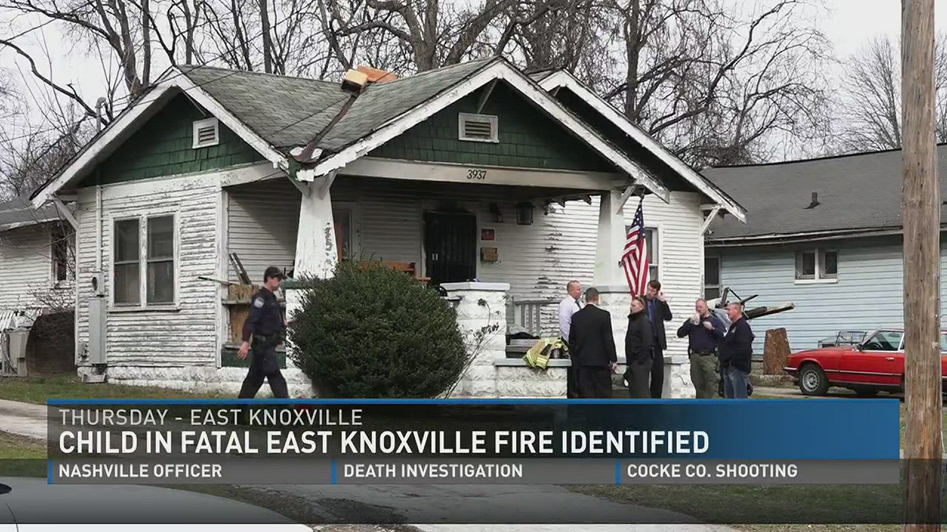 Firefighters found Jesse England in a bedroom near the corner of the structure on the 3900 block of Alma Avenue on Thursday afternoon, according to KFD.