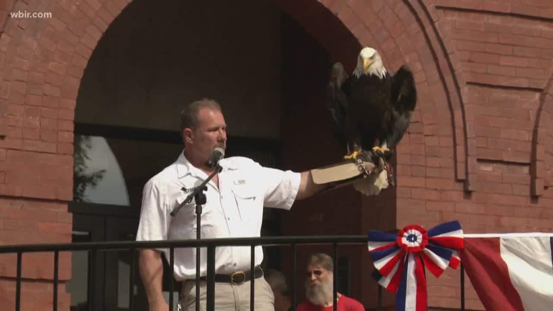 Dozens rode in the Smoky Mountain Thunder Memorial Ride on Sunday.