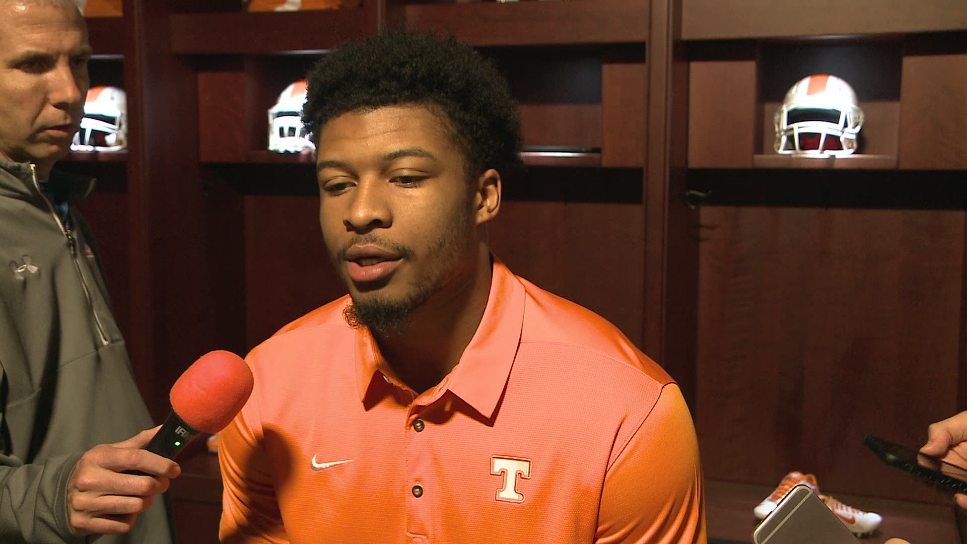 Vols redshirt junior linebacker Quart'e Sapp talks about the standards and expectations for Tennessee football.