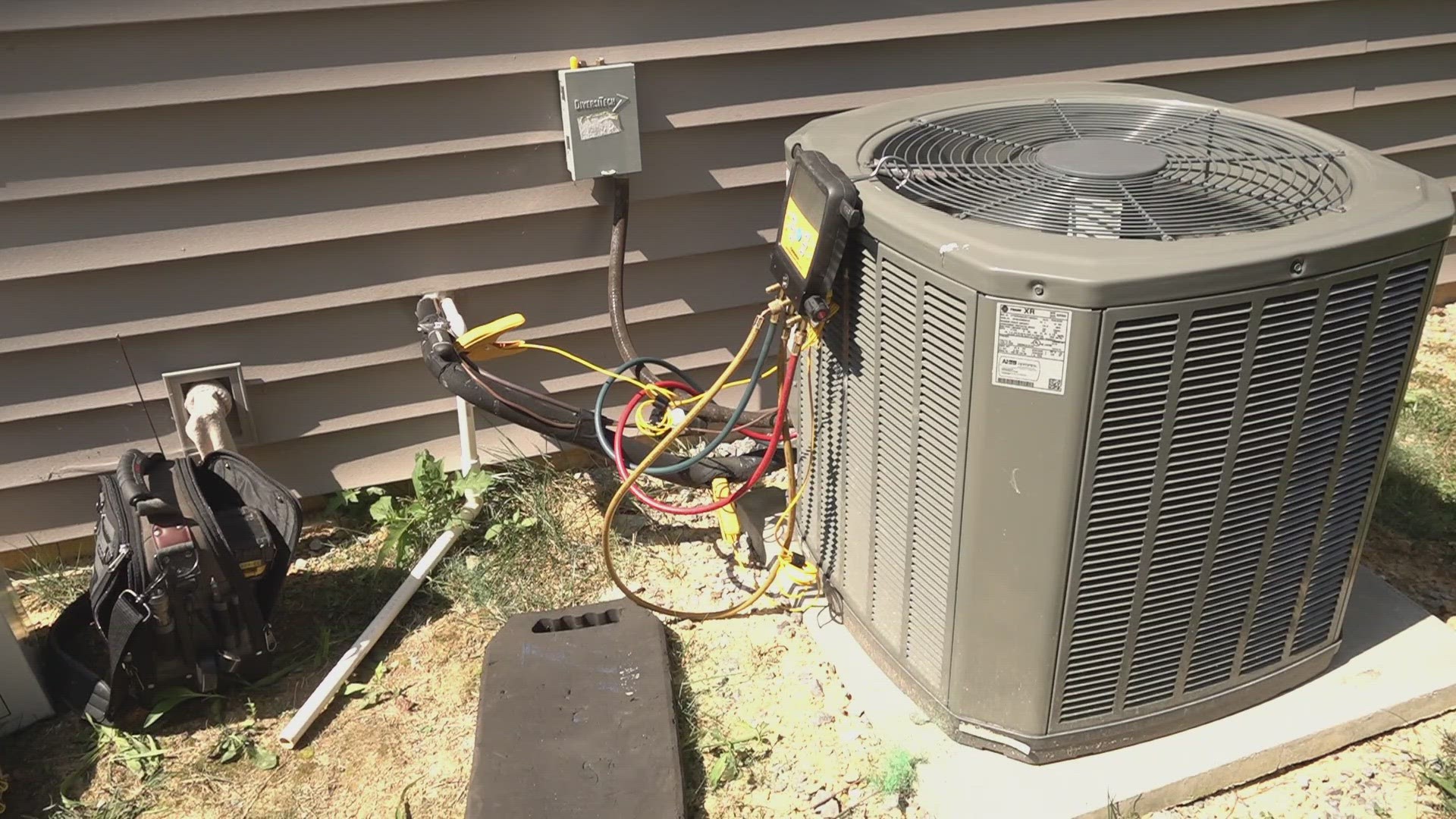 HVAC maintenance companies say they are getting a lot of calls about their air conditioners.