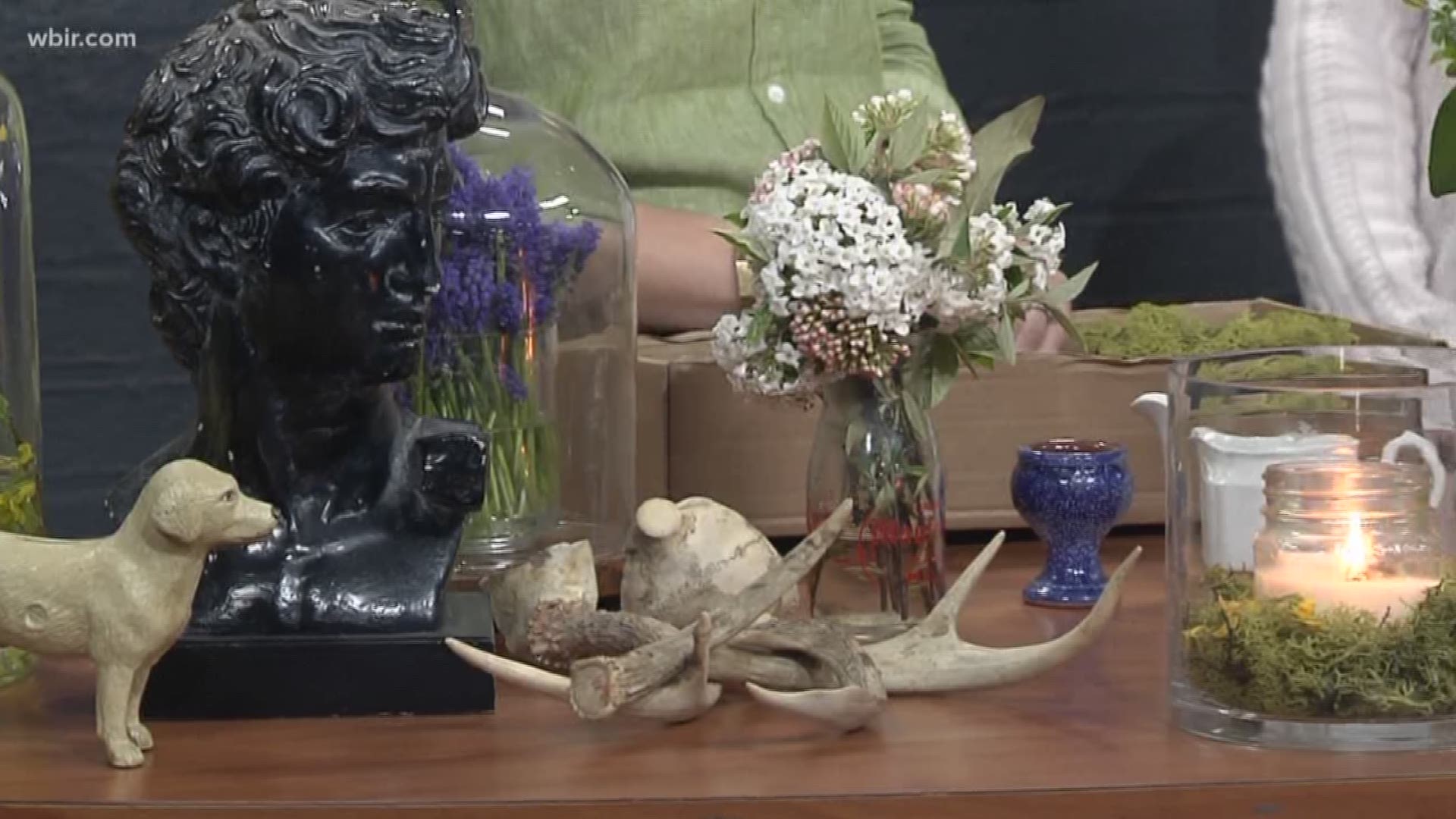 Interior stylist Brooke Phillips shows us how to repurpose random items you may have while spring cleaning your home.