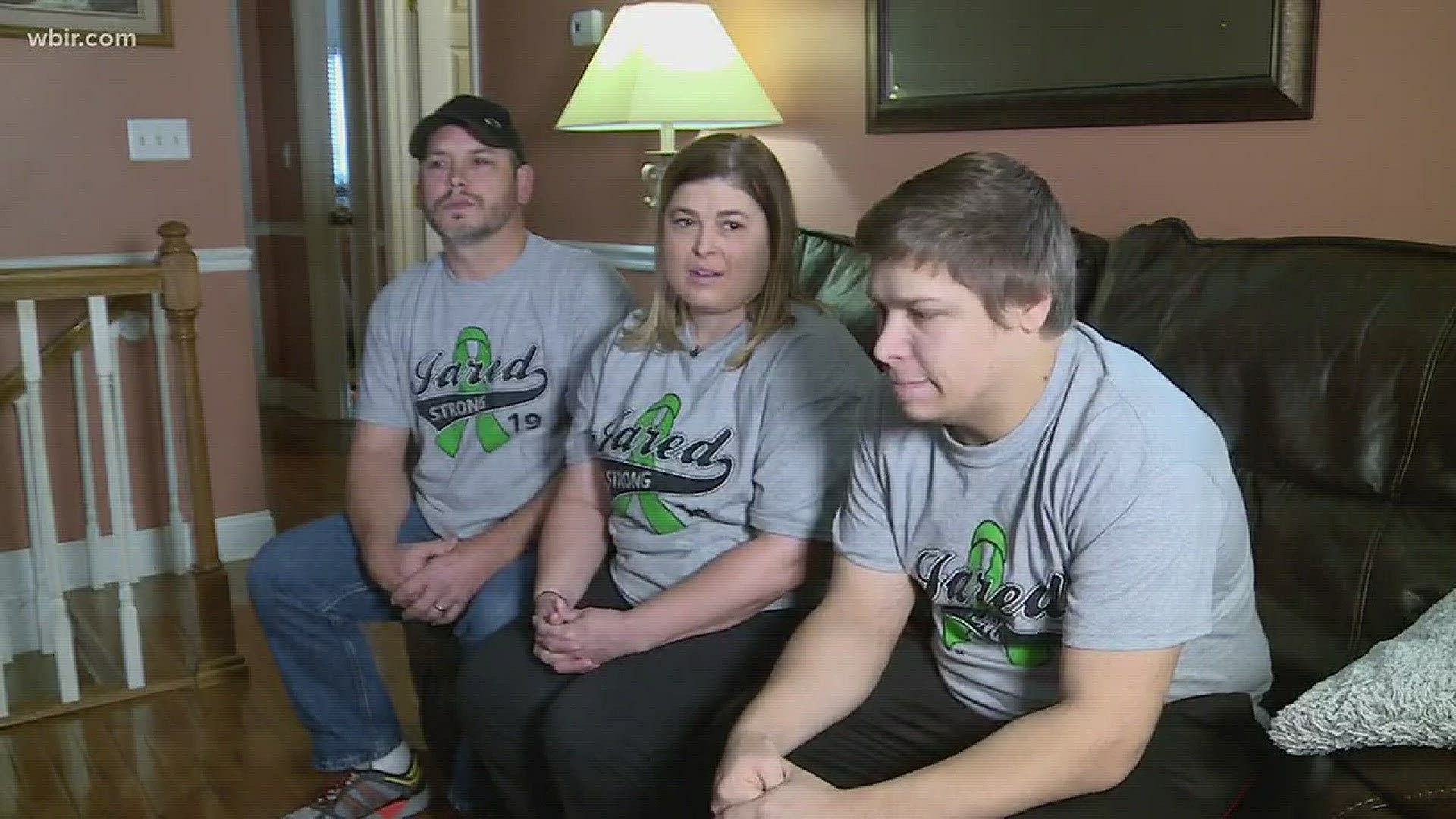 Jan. 17, 2018: A Morristown father is donating a kidney to his 19-year-old son, who has a rare kidney disease.