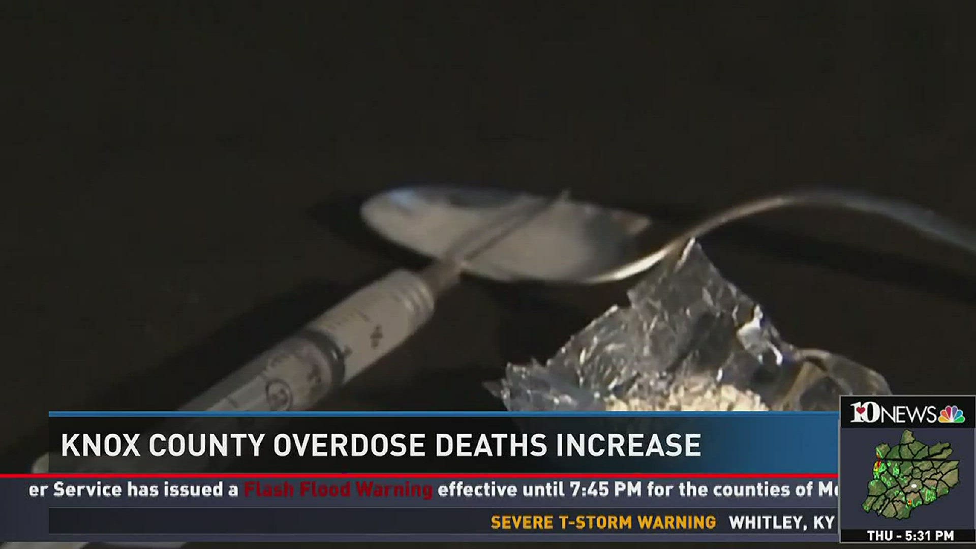 Knox County has seen more overdose deaths since January than in all of 2015. Knox County Health Department Director Martha Buchanan and Hilde Phipps of the Helen Ross McNabb Center discuss why. July 7, 2016.
