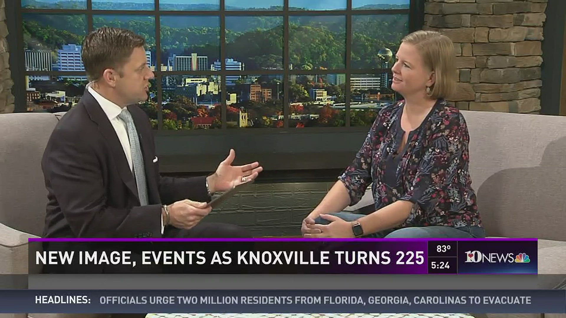 Oct. 6, 2016: The city of Knoxville has a new creative campaign, an upgraded site for one of its most popular events and is working with lawmakers to bring more visitors to the Scruffy City.