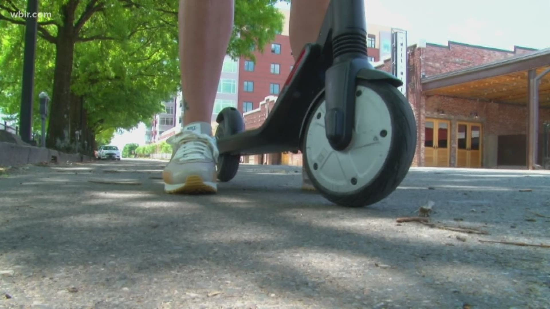 The city plans to implement a time limit on the scooters so people can only ride them from 7 a.m. to 9 p.m., saying they hope it will help curb unsafe behaviors.