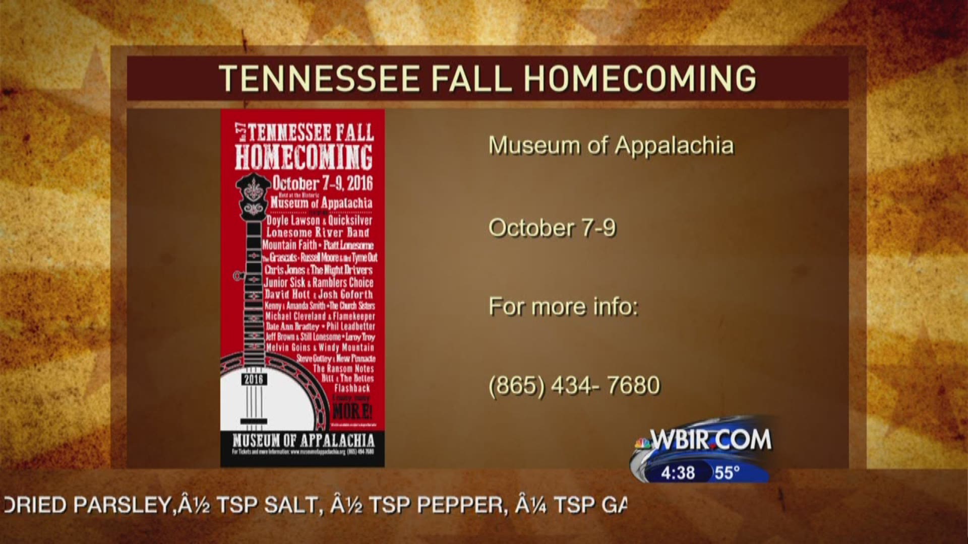 John Meyer from the Museum of Appalachia joins us with more on the annual event happening in October.